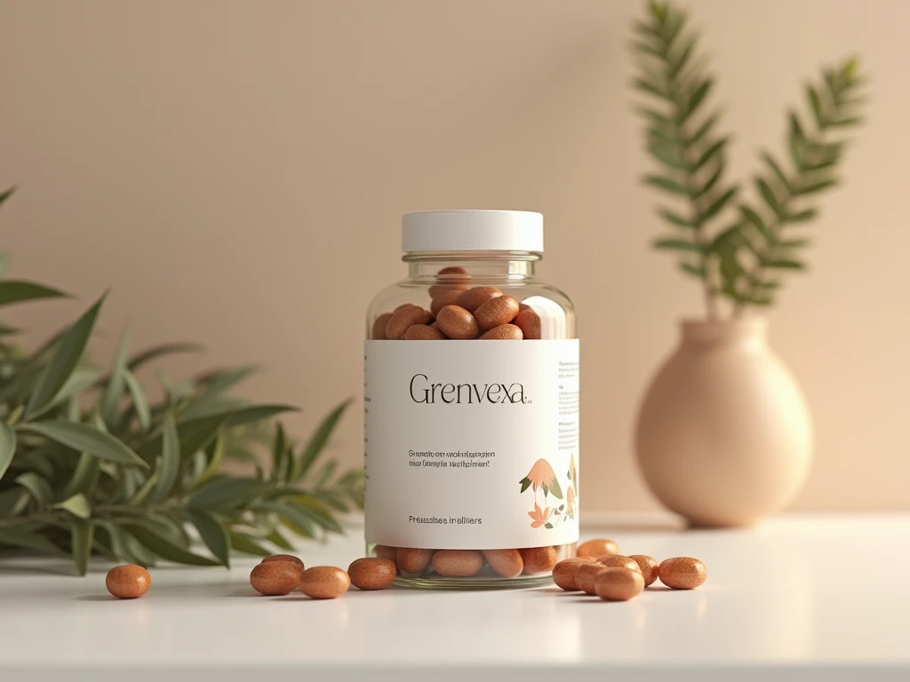Grenvexa product packaging and bottle
